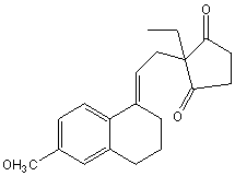 3-甲氧基-13β-乙基-18-去甲基-8,14-開環-1,3,5(10),9(11)-雌甾四烯-14,17-二酮