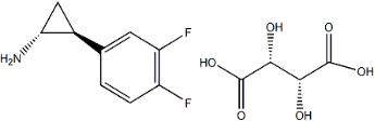 (1R,2S)-2-(3,4-二氟苯基)環丙胺(2R,3R)-2,3-二羥基丁二酸鹽